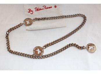 Chain Belt By Paloma Picasso W Bag