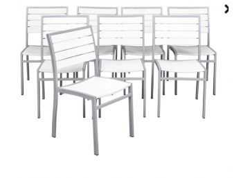 8 Polywood  Outdoor Dining Chairs $2072