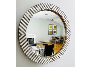 Large Bone Mirror From West Elm