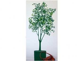 NEW  Olive Tree Decal By Mini Javid