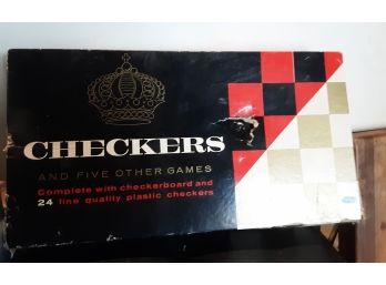Checkers Set And More