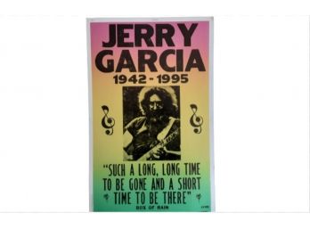 Jerry Garcia Music Poster