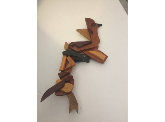 Amazing Abstract Layered Adjustable Wood Carving