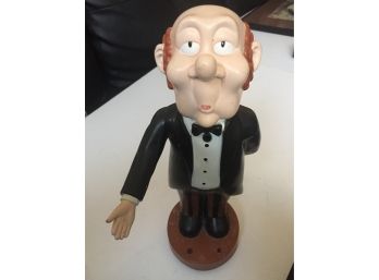 Animated Butler Figure