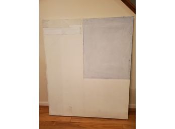 Striking, Very Large, Minimalist, Oil On Canvas. Signed By Mason