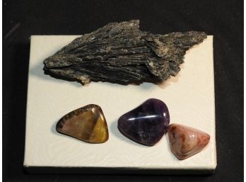 Kyanite And Polished Stones