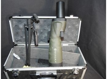 Barska Scope With Stand In Metal Case