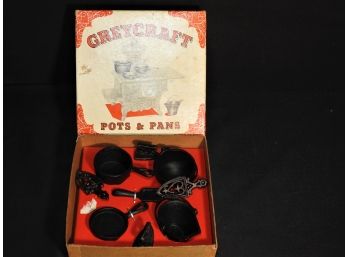 New Old Stock Cast Iron GreyCraft Oven Pans & Utensils