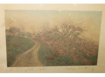 Antique Signed WALLACE NUTTING Print