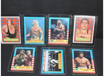 Original 1987 WWF WWE Wrestling Trading Cards