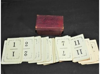 Old Flinch Paying Cards In Original Box