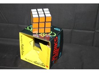 1980s Ideal RUBIKS CUBE Classic Puzzle Game Toy With Box