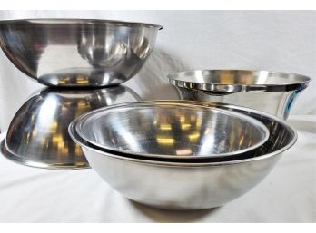 Stainless Steel Kitchen Mixing Bowl Assortment - EAC Graff, 5 Quart Calphalon