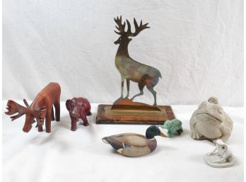 Grouping Of Animal Figurines