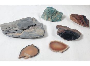 Collection Of Vintage Rocks From Around The World