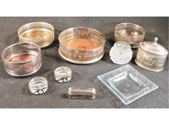 Vintage Silver Plate, Sterling & Glass Dining And More