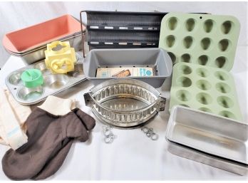 Baking Lot - Muffin, Loaf Pans Including Cuisinart, Mirro And More