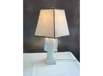 Vintage Horse Lamp