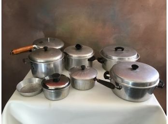 Vintage Wear Ever Mixed Pots Pans Lot
