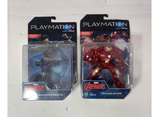 Playmation Avengers Action Figures New Sealed Lot Of 2