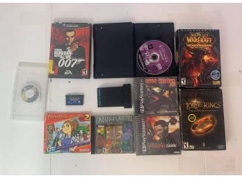 Mixed Lot Of Games - PS2 , Playstation , PC , Gameboy Advanced , GameCube , Atari , PSP