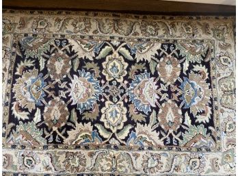 Hand Made 100   Wool Area Rug Made In India