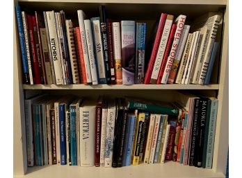 BOOKS: 2 Shelf Lots - Design, Cooking, Gardening, Entertaining, Pets