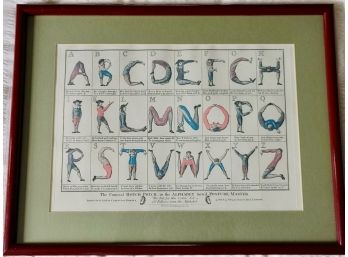 The Comical Hotch Potch Framed Alphabet
