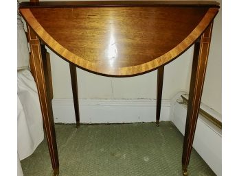 Mahogany Drop Side Occasional Table