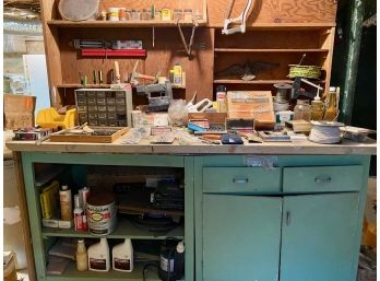 Basement Tool Table Contents