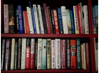 BOOKS: Double Shelf Lot - Novels, Books On Games, And More!
