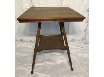 Vintage Wooden Accent Table