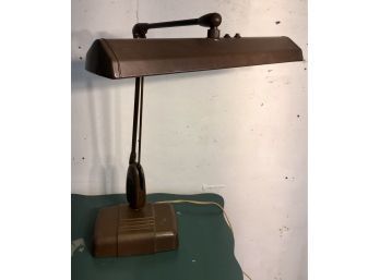 Vintage Industrial DAZOR Floating Arm Drafting Lamp