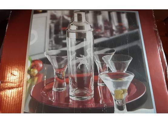 Vintage Gorham Martini Set Brand New In Box