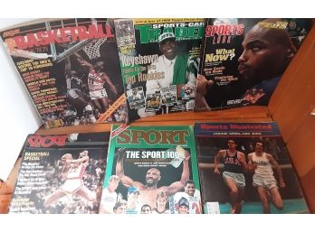 Vintage Basketball Sports Magazines
