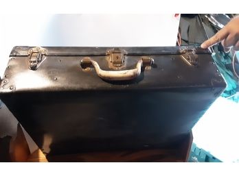 Old Vintage Suitcase Probably Was For Cameras