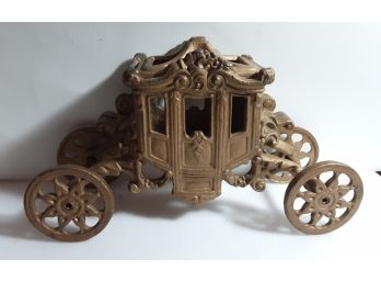 Vintage Cast Iron Toy Carriage