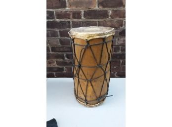 Vintage African Drum 24x10