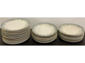 English Porcelain Plates