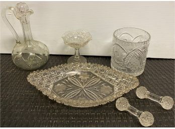Glass And Crystal Lot