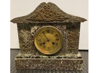 Stone Mantle Clock