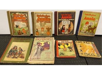 Vintage Kids Books- Little Orphan Annie And More