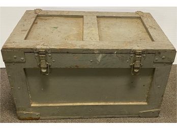 Vintage Gray Painted Box