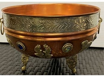 Copper And Brass Bowl
