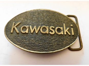'KAWASAKI' Belt Buckle