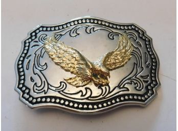 Belt Buckle With Flying Eagle