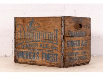 Diamond Ginger Ale Waterbury, CT. Crate
