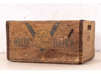 Miller's Gold Seal Dairy Crate