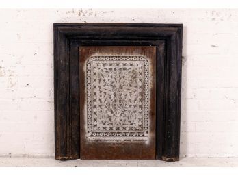 Antique Heating Grate Architectural Remnant