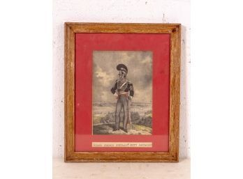 Antique Color Engraving 'First Troop Philadelphia City Cavalry'